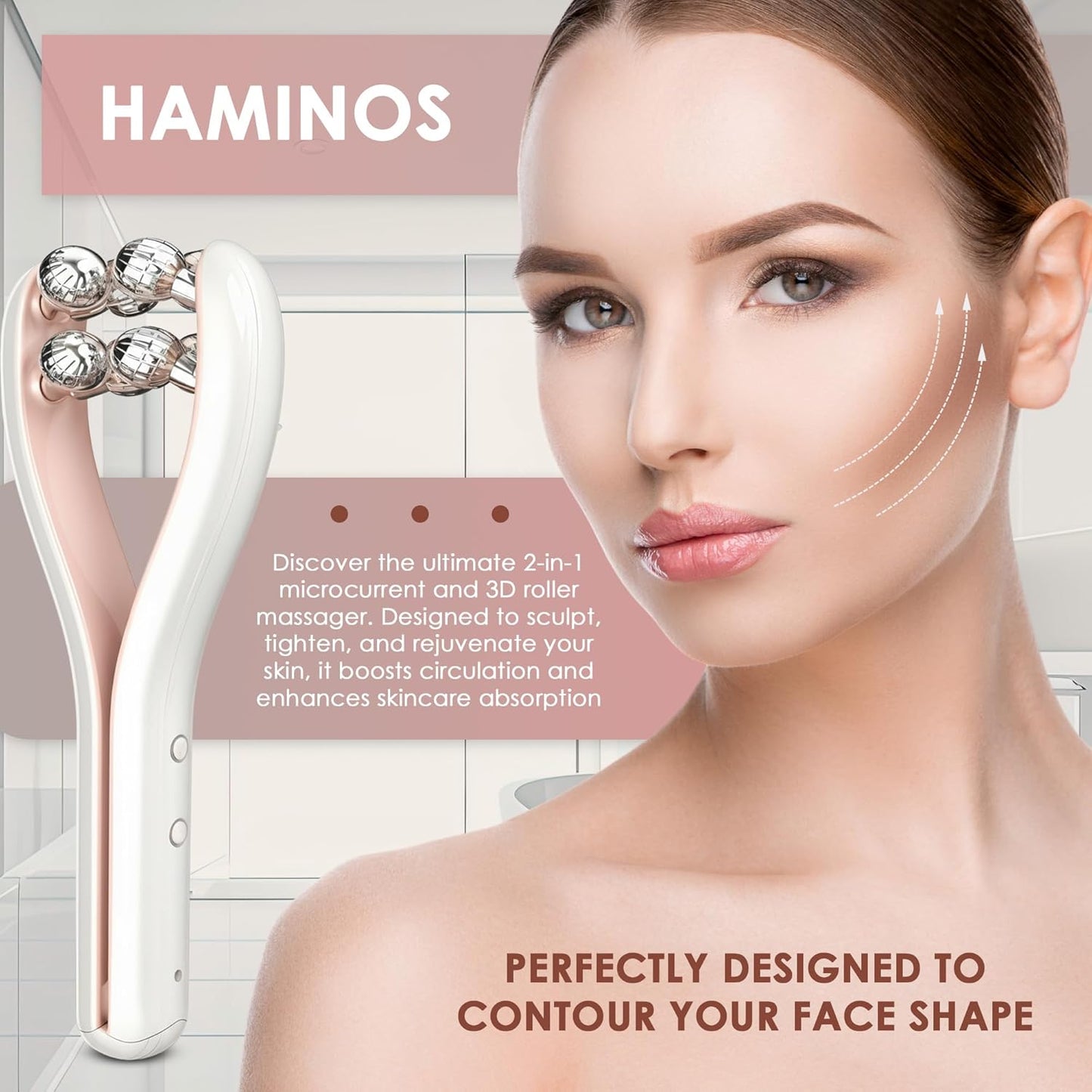 3D Microcurrent Facial Sculpting Device