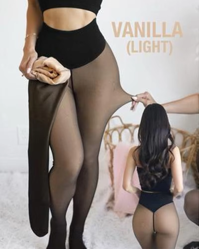 CozyChic™ Viral Magic Pantyhose-look fleece Leggings
