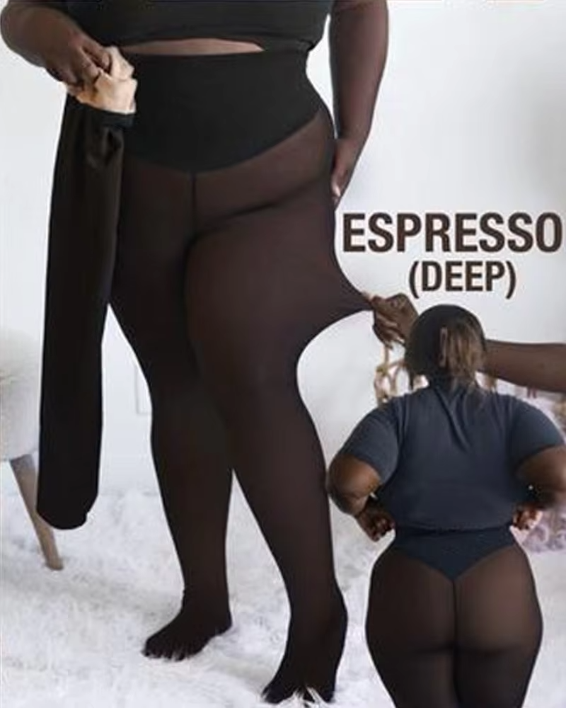 CozyChic™ Viral Magic Pantyhose-look fleece Leggings