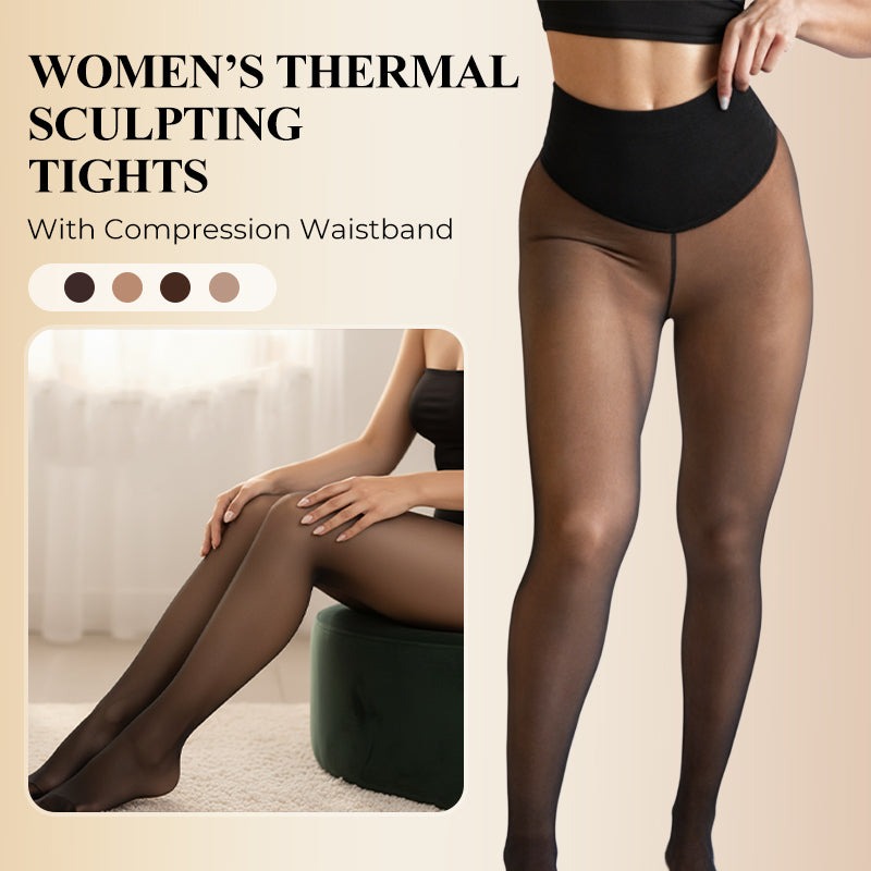 CozyChic™ Viral Magic Pantyhose-look fleece Leggings