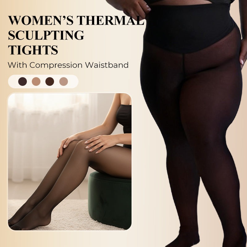 CozyChic™ Viral Magic Pantyhose-look fleece Leggings